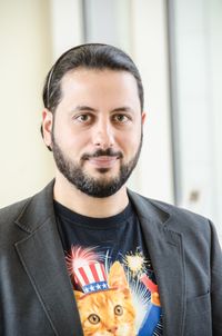 A portrait of WVU Tech professor Mohammad Ahmad